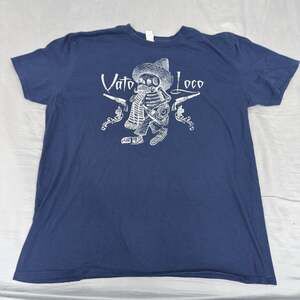 Vintage Jose Guadalupe Posada T Shirt Mexican Revolution Size XL